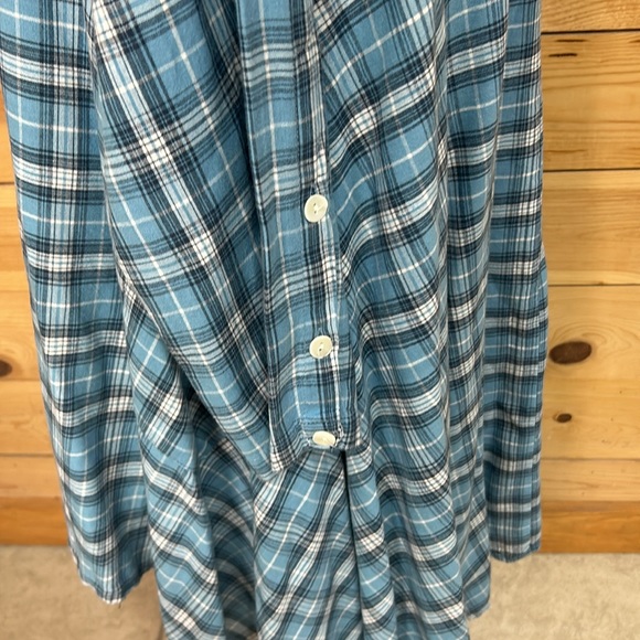 Tulip soft cotton high low hi lo tunic dress roomy Large XL lagenlook pockets - Picture 5 of 13